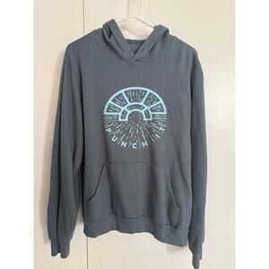 Custom Star Wars Hoodie "Punch It" Millenium Falcon Light Speed Blue Sweatshirt